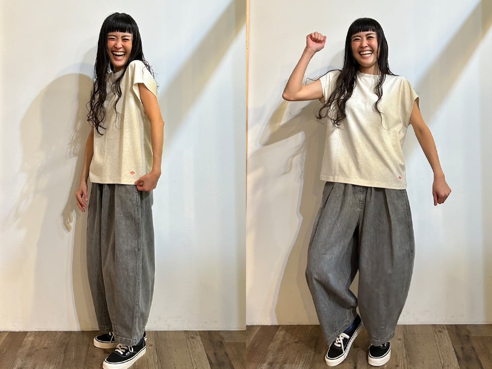 DANTONのTシャツ、こう着てみました！ | BORN FREE ONLINE SHOP