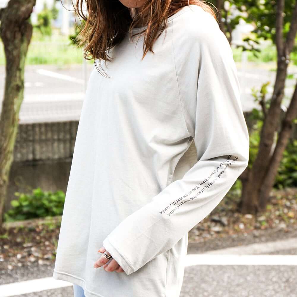 今、押さえておきたい ”主役級ロンTee” | BORN FREE ONLINE SHOP