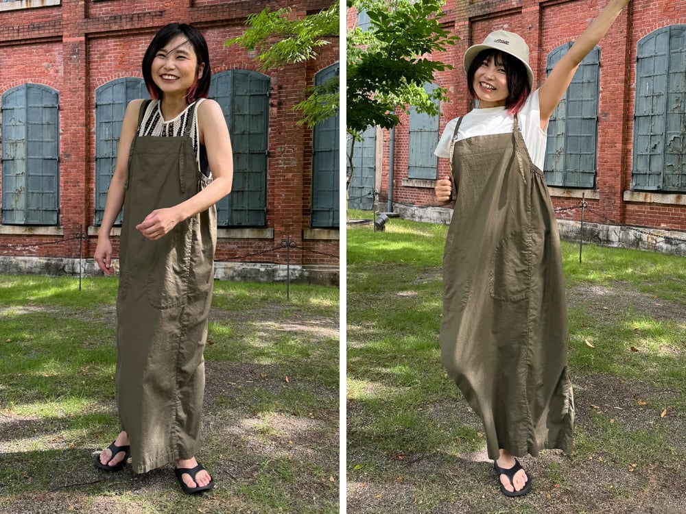 サロペット、私たちはこう着てみました！ | BORN FREE ONLINE SHOP