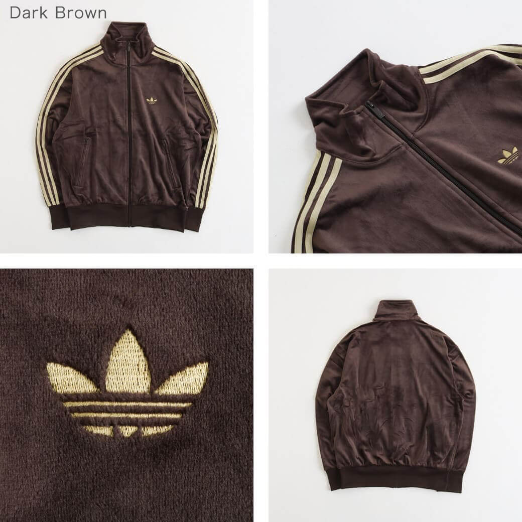 【希少】adidas ベロア　トラックジャケット　バーガンディ adidas Originals アディダス ジャケット メンズ チャレンジャー
