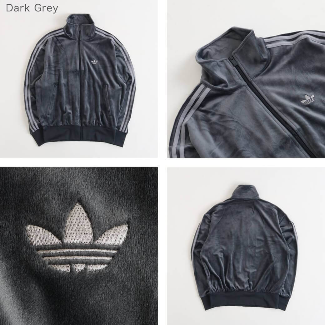 adidas アディダス ベロア トラックジャケット｜BORN FREE