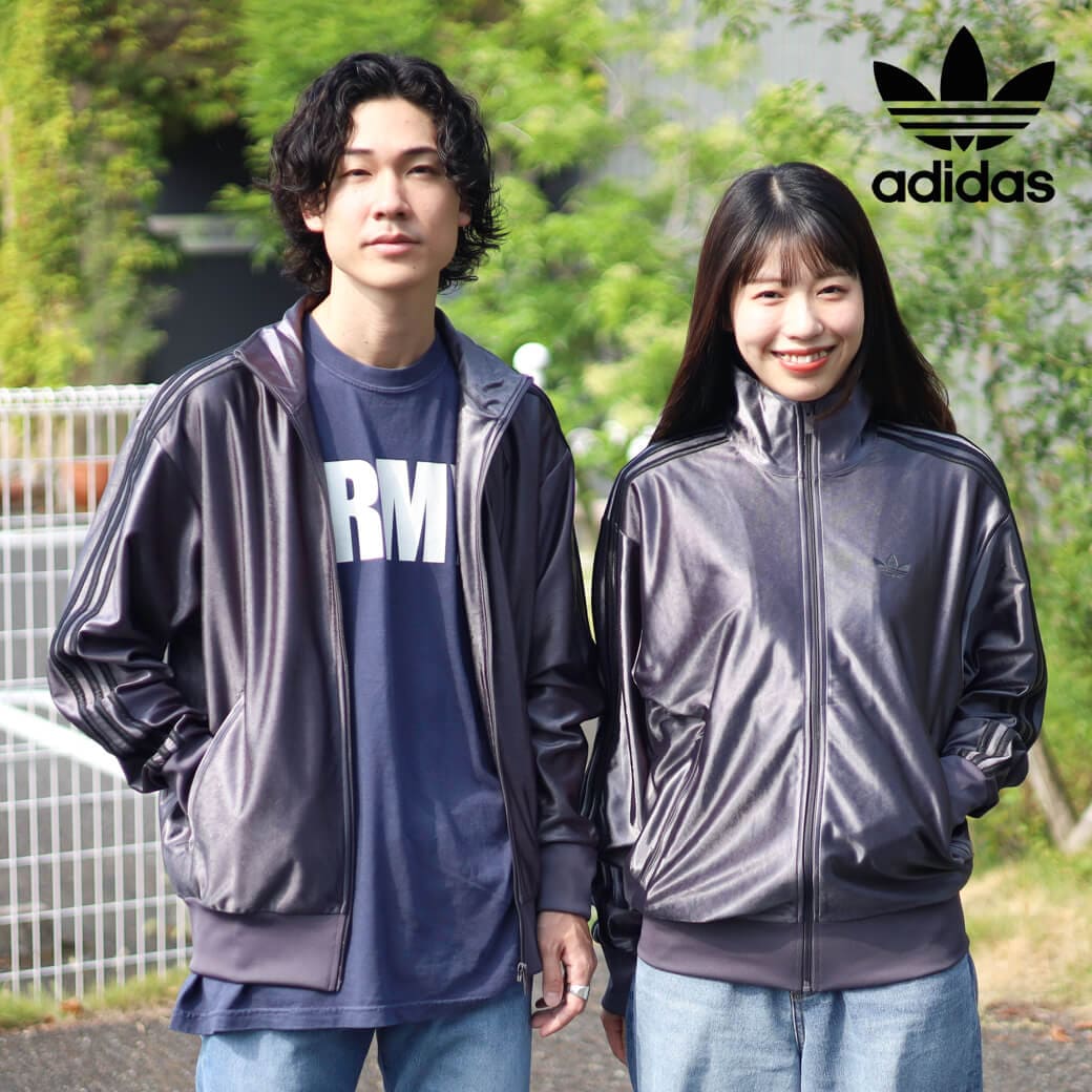 adidas アディダス ファイヤーバード メタリックトラックトップ