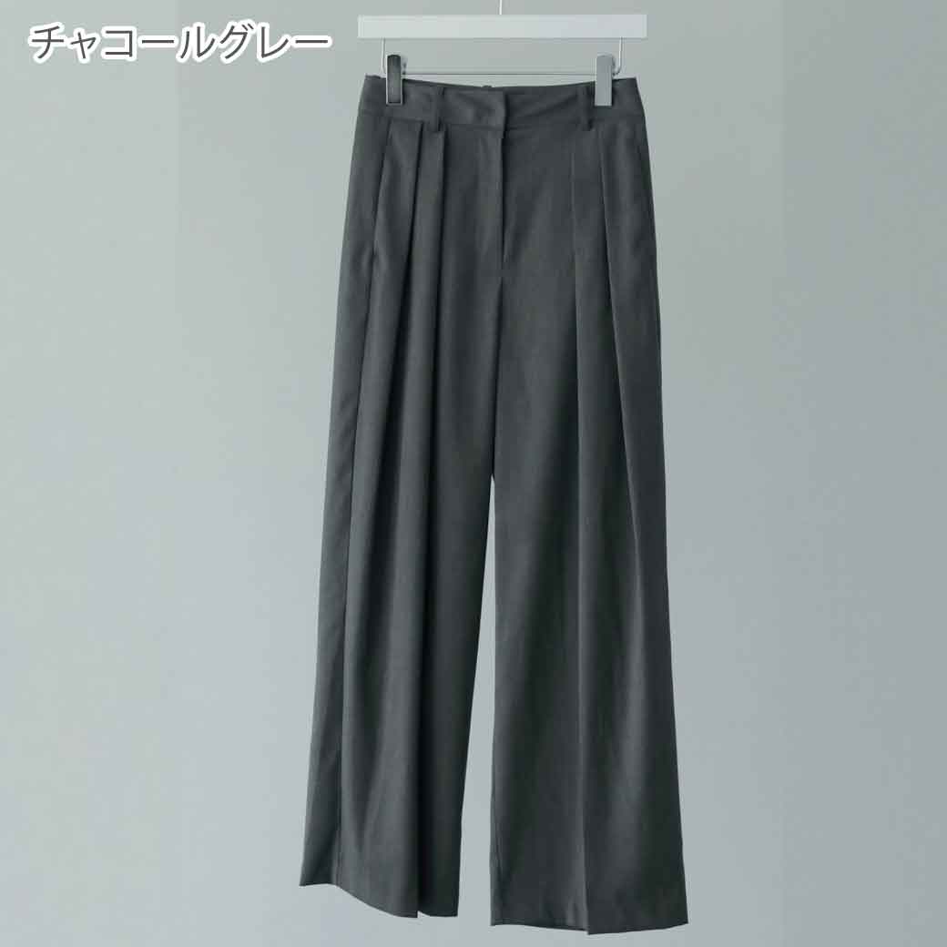 ANUKE (アンヌーク）Tuck Twill Pants ANUKE (アンヌーク）Tuck Twill Pants 即日発送 : RAPTURE