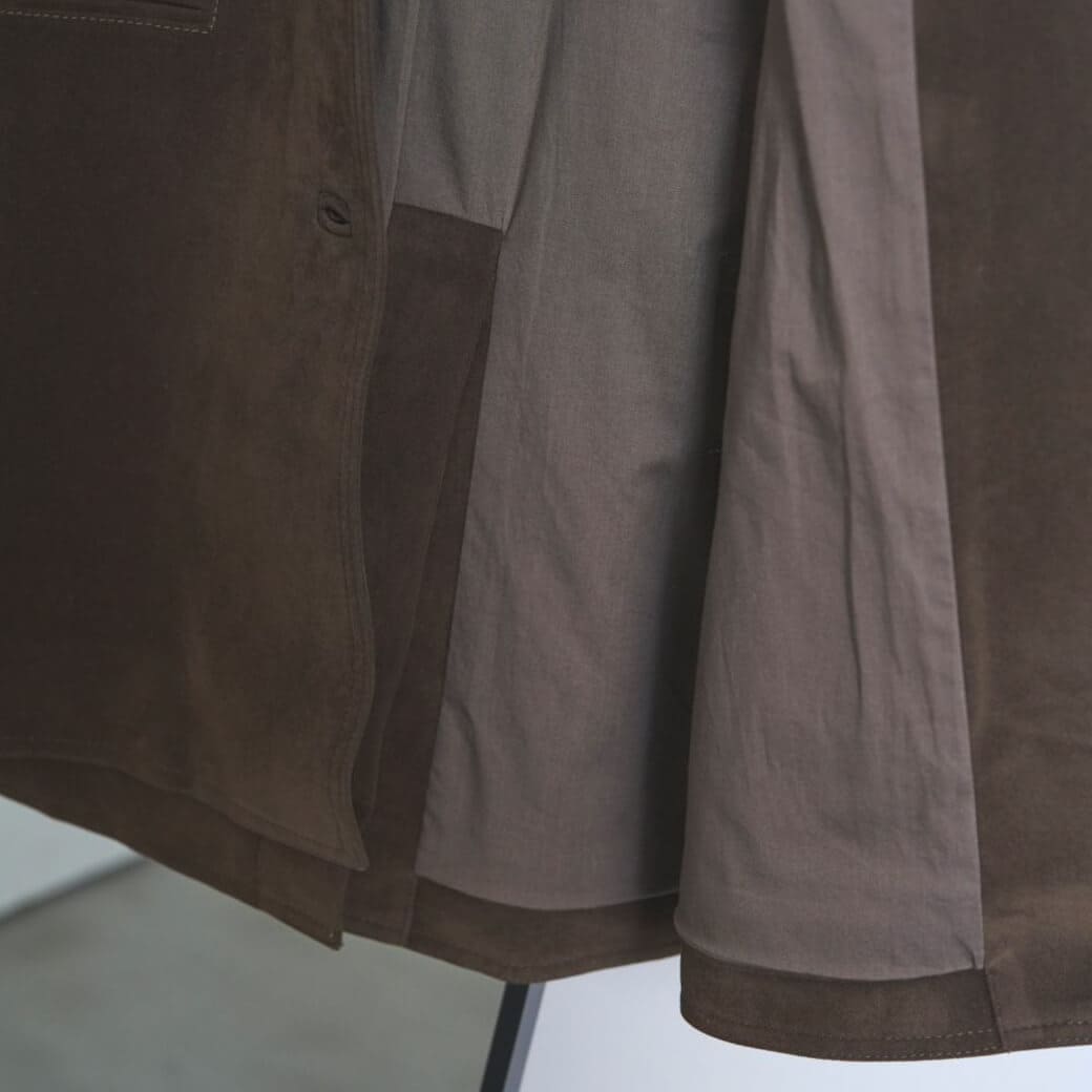 anuke アンヌーク エコ スエード ジャケット｜BORN FREE ONLINE SHOP