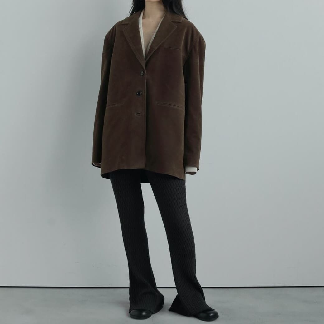 anuke アンヌーク エコ スエード ジャケット｜BORN FREE ONLINE SHOP