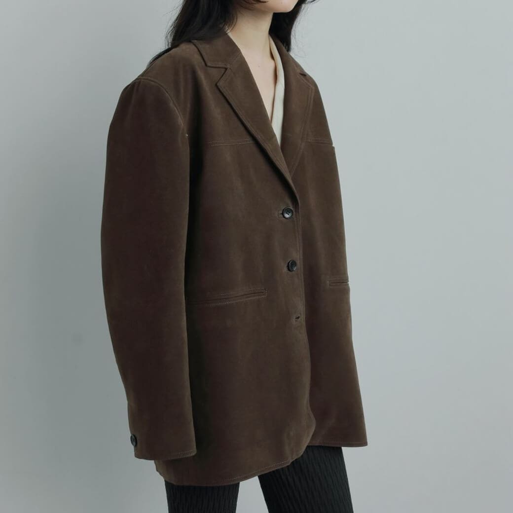 anuke アンヌーク エコ スエード ジャケット｜BORN FREE ONLINE SHOP