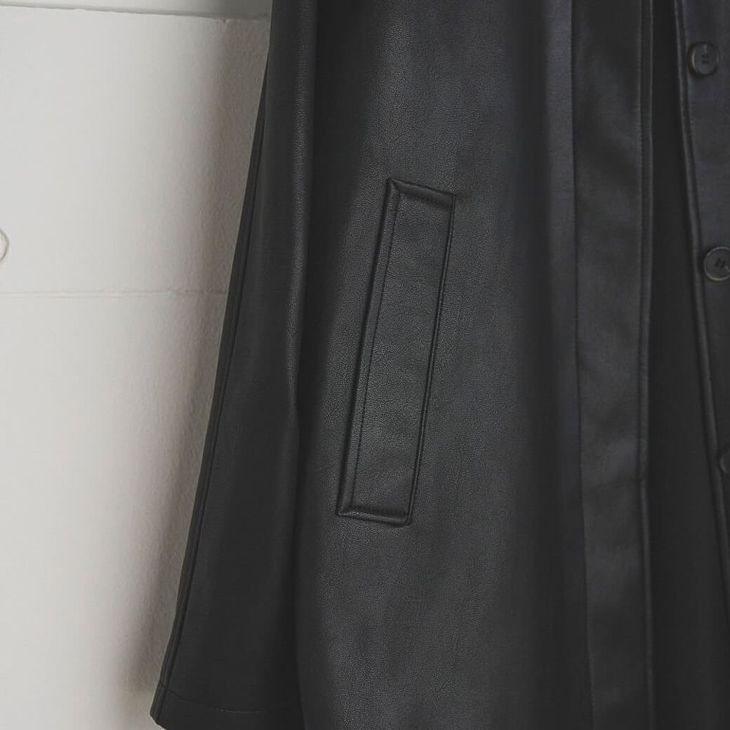 anuke アンヌーク エコレザー オーバー ジャケット｜BORN FREE ONLINE SHOP