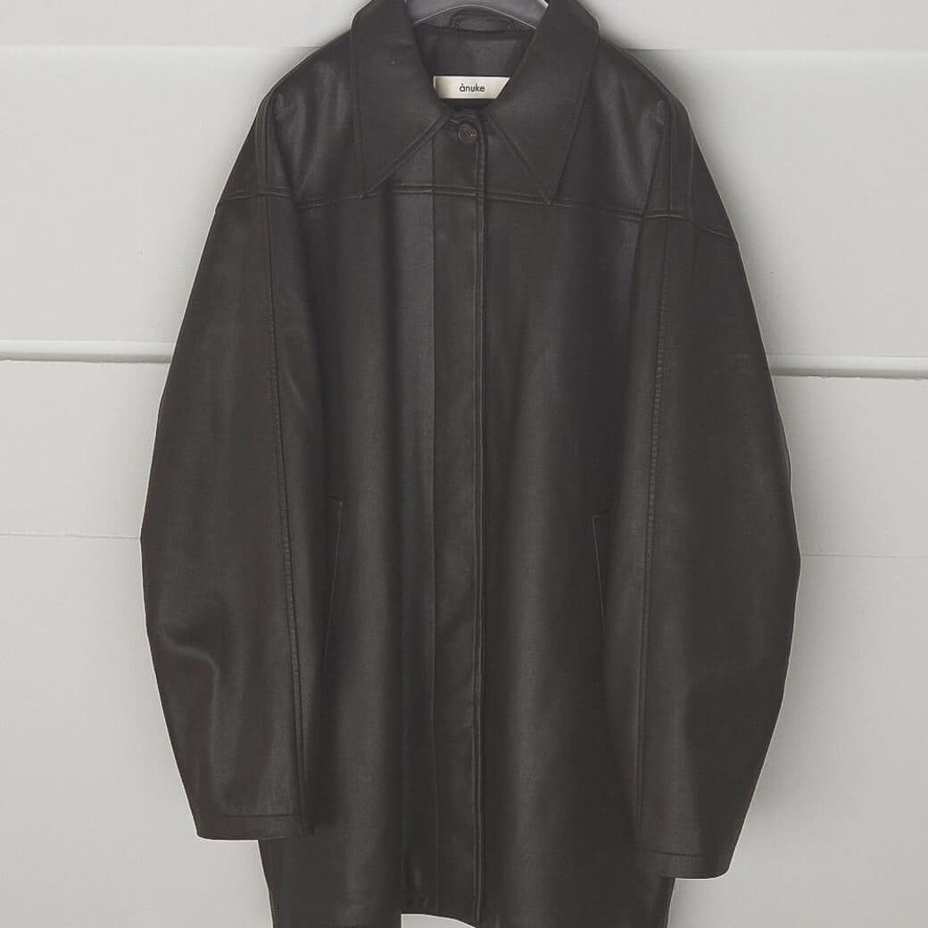 anuke アンヌーク エコレザー オーバー ジャケット｜BORN FREE ONLINE SHOP