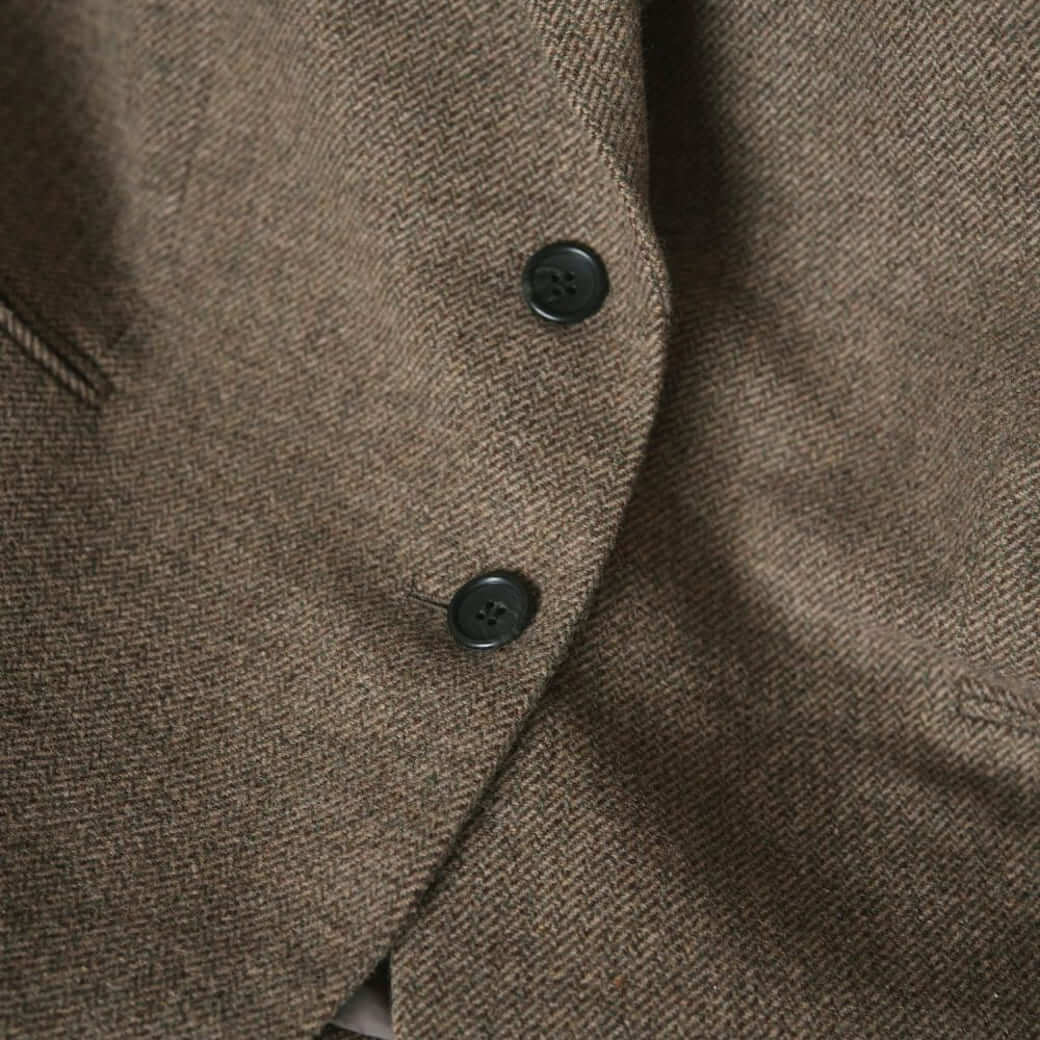 anuke アンヌーク ヘリンボーン ウール ジャケット｜BORN FREE ONLINE SHOP