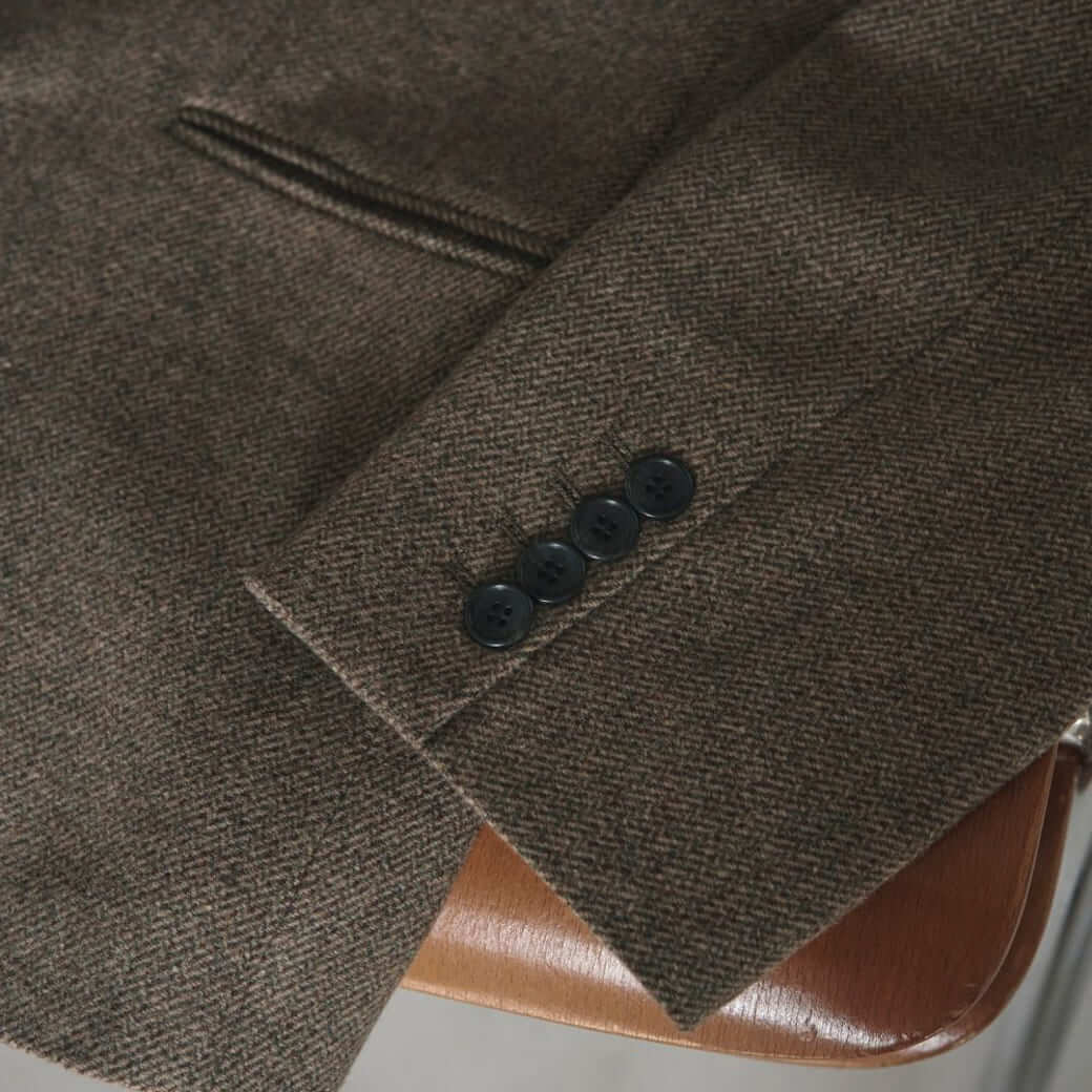 anuke アンヌーク ヘリンボーン ウール ジャケット｜BORN FREE ONLINE SHOP