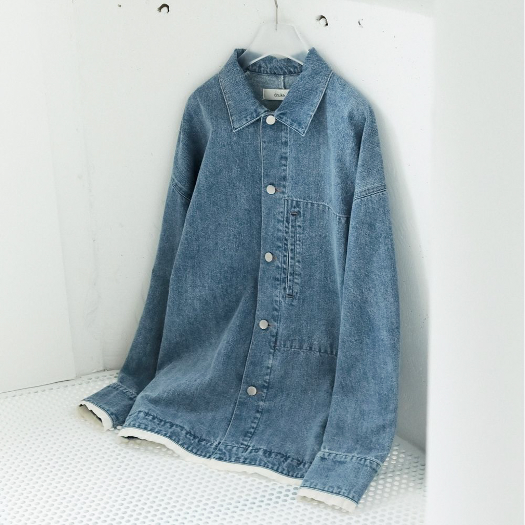 anuke アンヌーク デニム ワーク ジャケット｜BORN FREE ONLINE SHOP