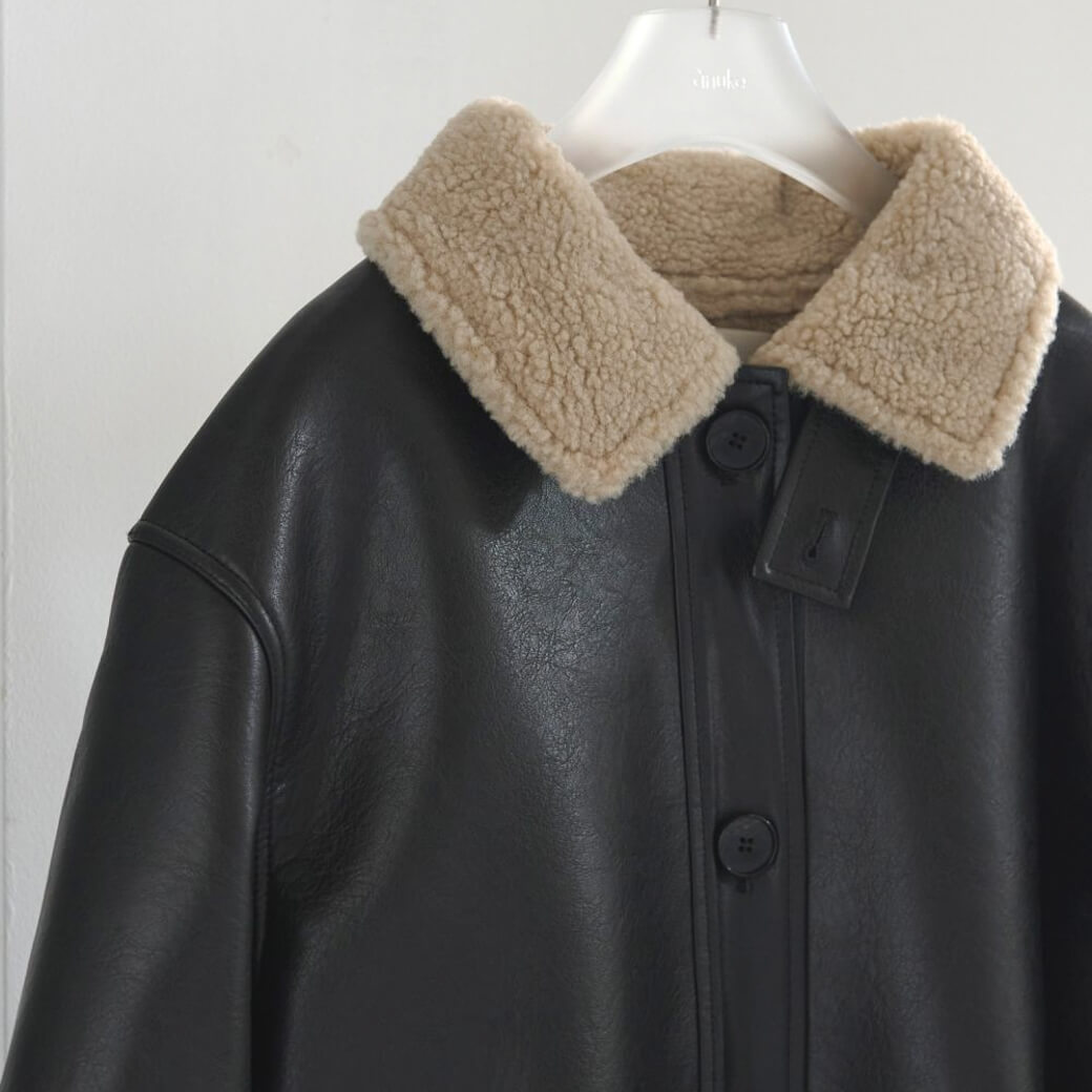 anuke アンヌーク ボア フライト ジャケット｜BORN FREE ONLINE SHOP