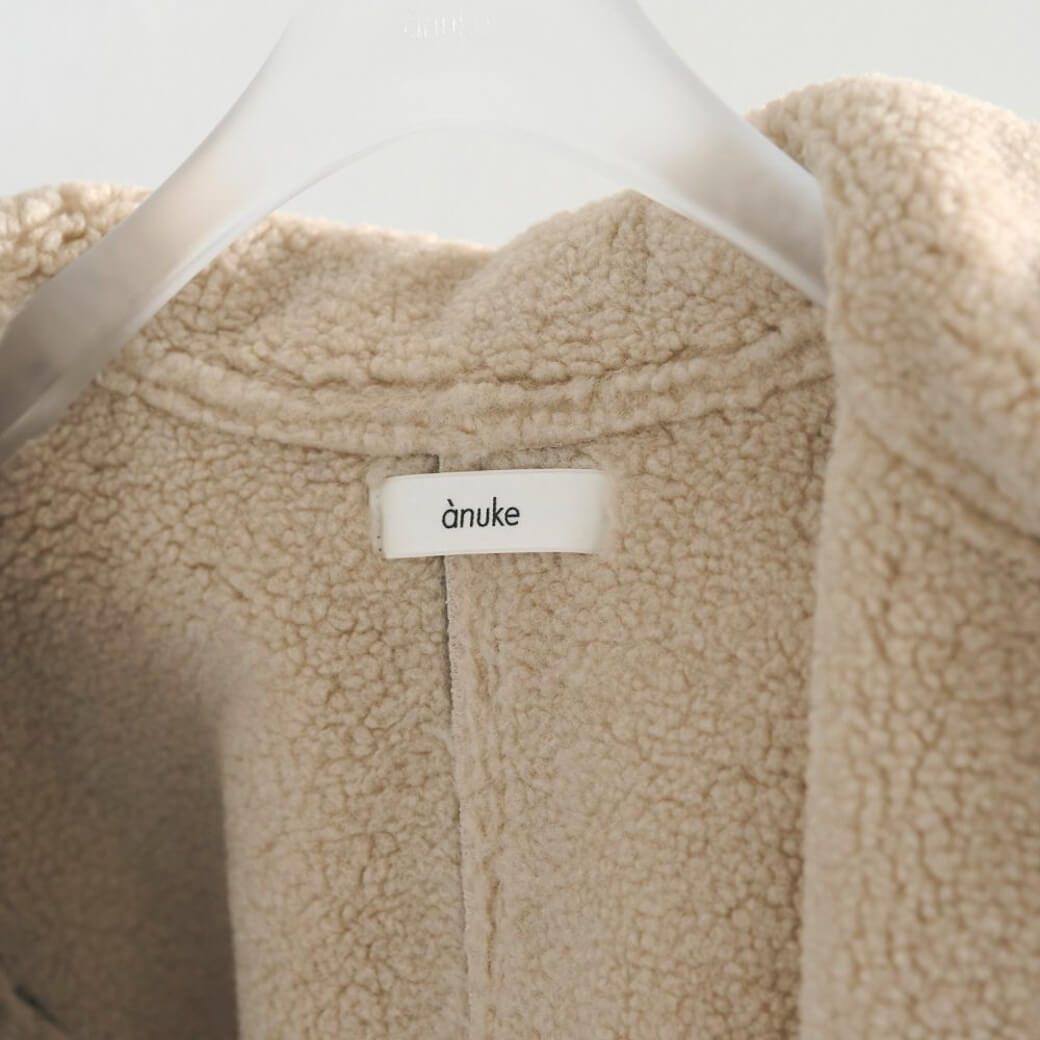 anuke アンヌーク ボア フライト ジャケット｜BORN FREE ONLINE SHOP