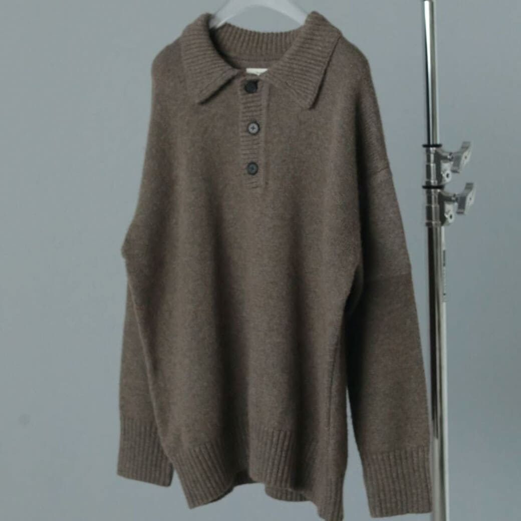 anuke アンヌーク ウールポロニット｜BORN FREE ONLINE SHOP