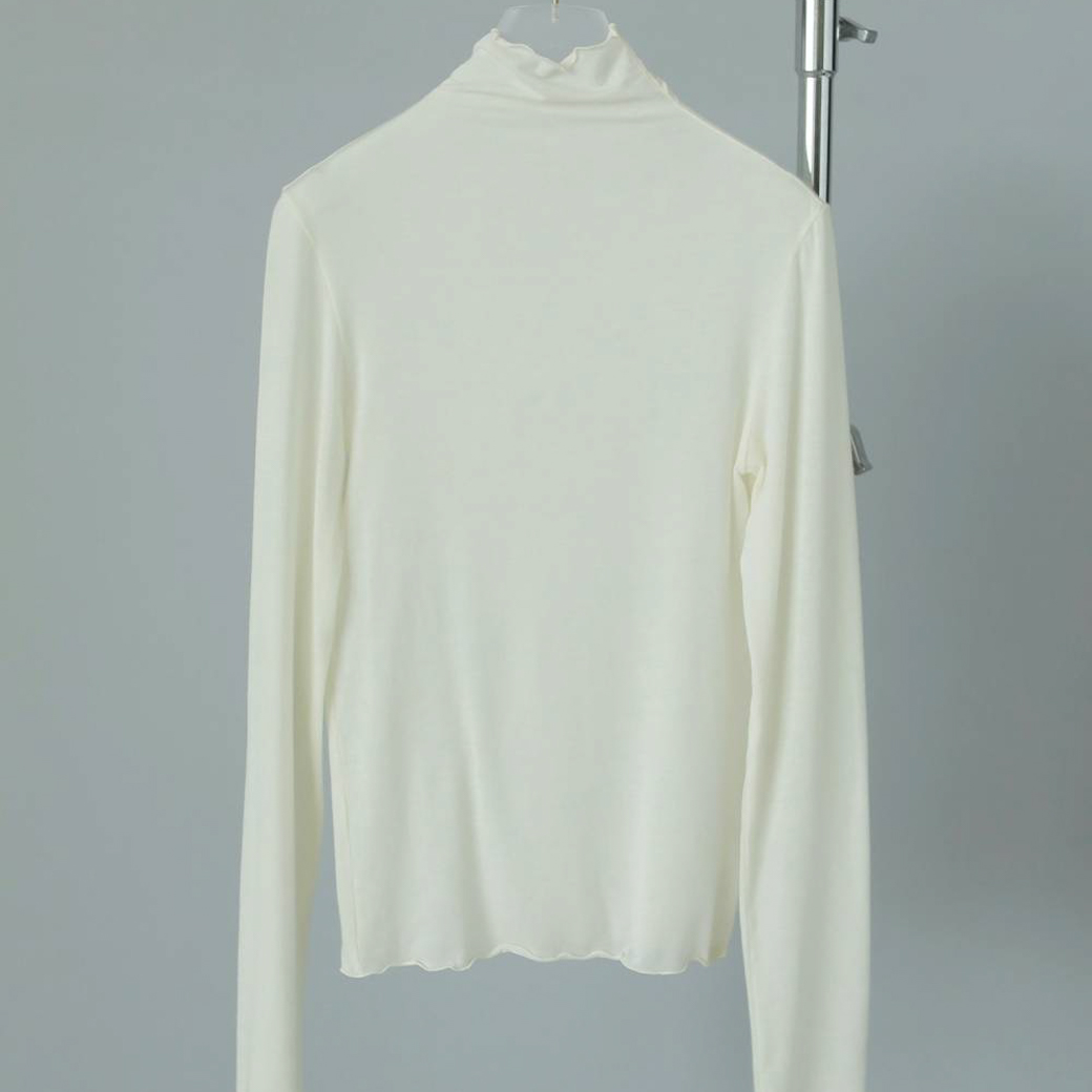 anuke アンヌーク カシミアシルクタートルトップス｜BORN FREE ONLINE SHOP