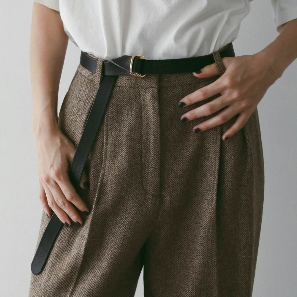 anuke アンヌーク　スクエアバックルベルト ànuke online store（アンヌーク） / Square Backle BeltSquare