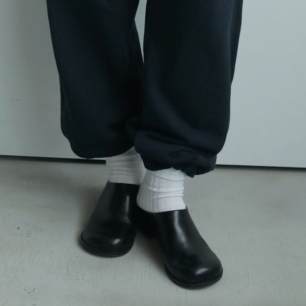 anuke アンヌーク エコレザー ヒール スリッポン｜BORN FREE ONLINE SHOP