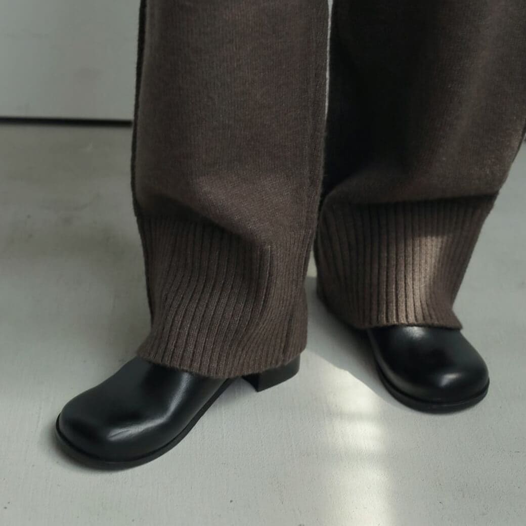 anuke アンヌーク エコレザー ヒール スリッポン｜BORN FREE ONLINE SHOP