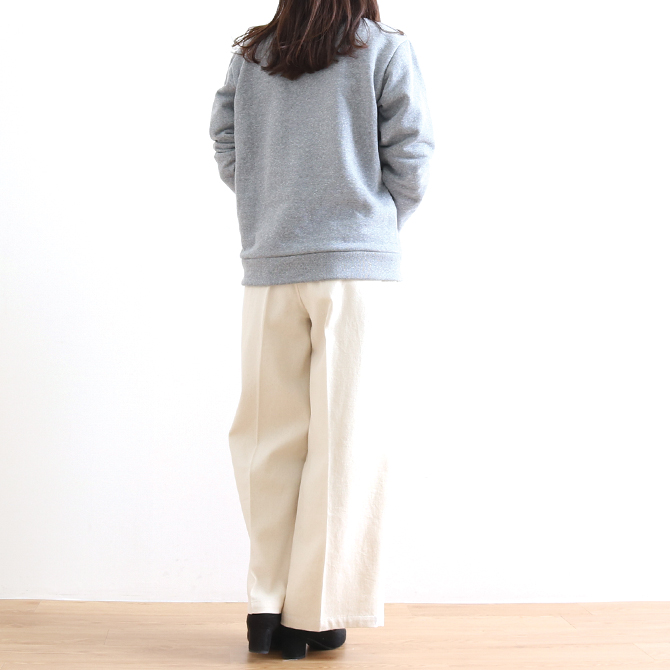 A.P.C. グレー ジップアップスウェット U A.P.C. グレー ジップアップ