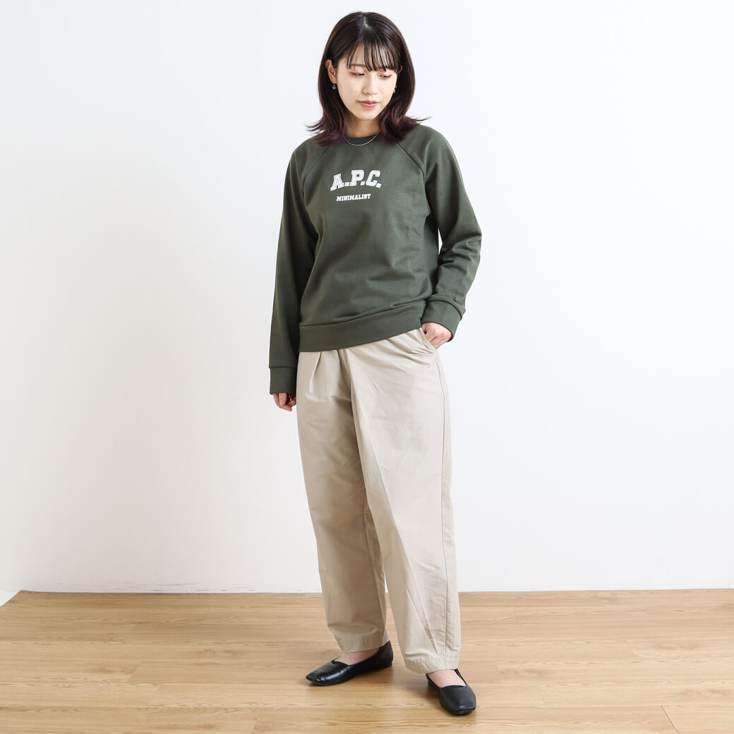 A.P.C アーペーセー　スウェット新品 A.P.C. アーペーセー Skye スウェットシャツ｜BORN FREE ONLINE SHOP