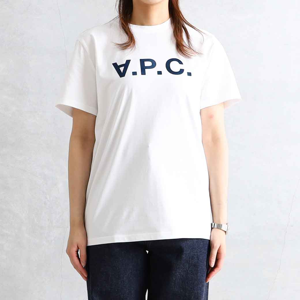 A.P.C. × LIBERTY Tシャツ ペイズリー ボタニカル ホワイト M A.P.C. アーペーセー VPC ホワイトTシャツ｜BORN FREE ONLINE SHOP