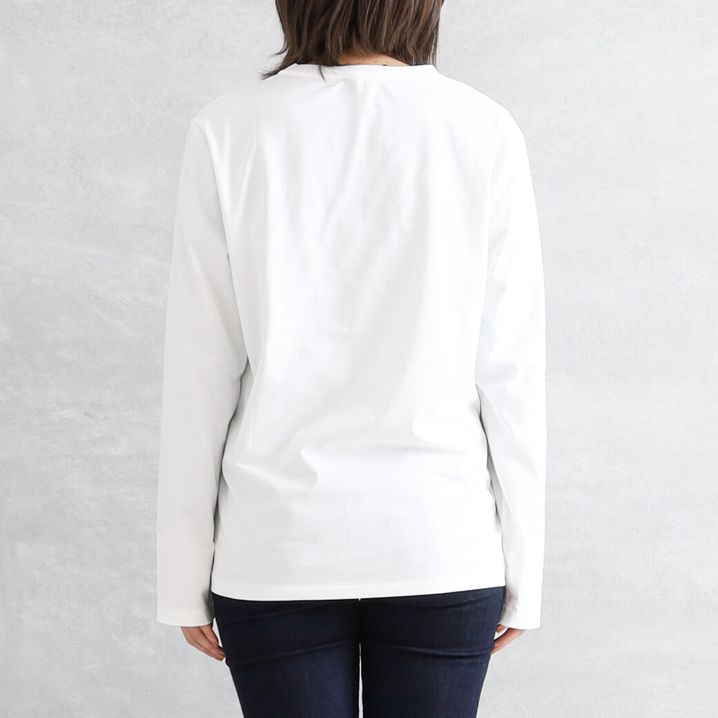 A.P.C. アーペーセー L/T T-SHIRT POCKET emb JPS｜BORN FREE