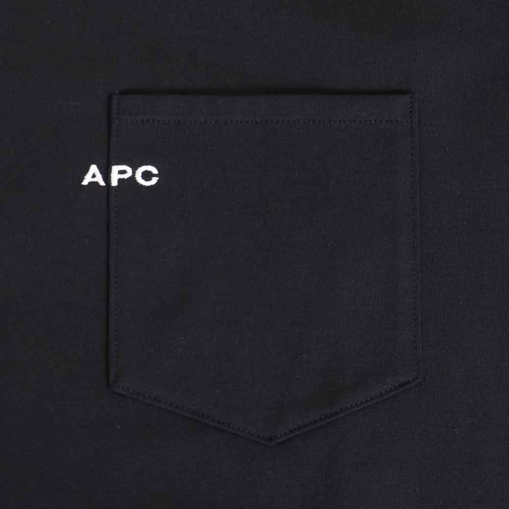 A.P.C. アーペーセー 刺繍入りポケット付Tシャツ｜BORN FREE