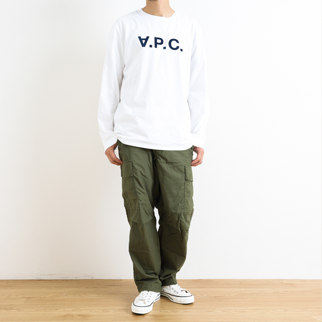 【送料無料】A.P.C. アー・ペー・セー VPC ロンT 長袖 A.P.C. [アー・ペー・セー] Adresse 長袖Tシャツ [T-SHIRT