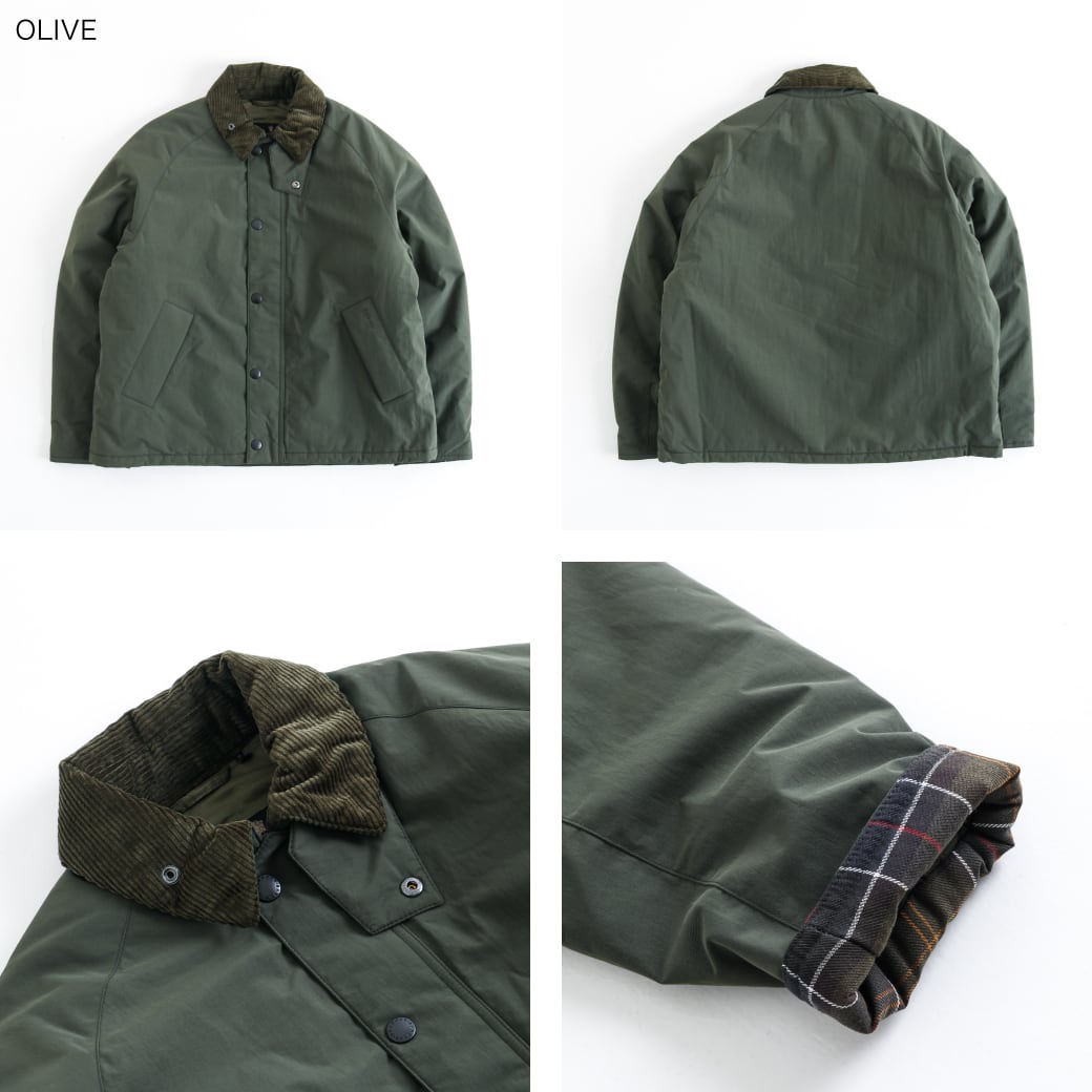 バブアーTransport jacket Barbour バブアー トランスポート TRANSPORT PADDED CASUAL JACKET