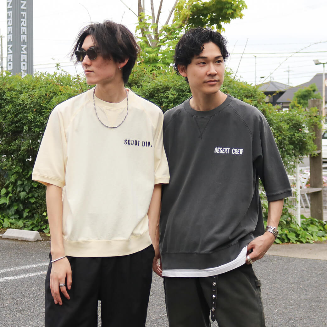 BORNFREE ORIGINALS ボーンフリーオリジナル スクリーン スターズ 別注 ステンシル風 プリントTEE