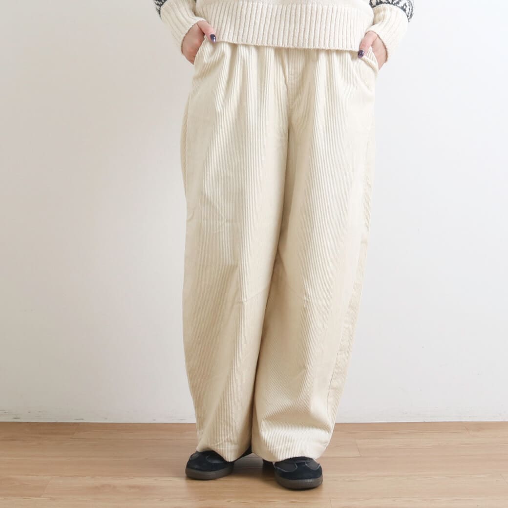 BORNFREE ORIGINALS ボーンフリー バレルシルエットイージーパンツ