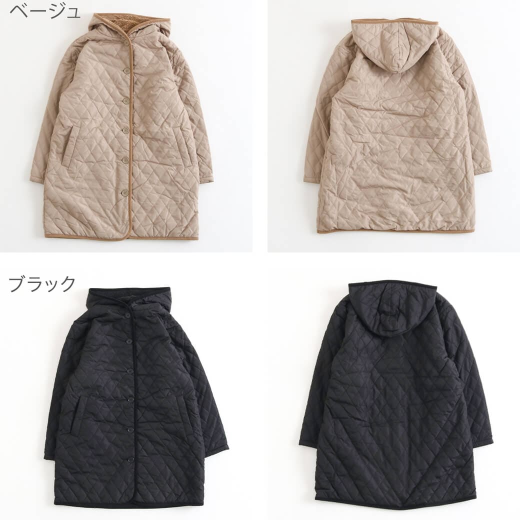 BORNFREE ORIGINALS ボーンフリーオリジナル 裏ボアフード付き中綿