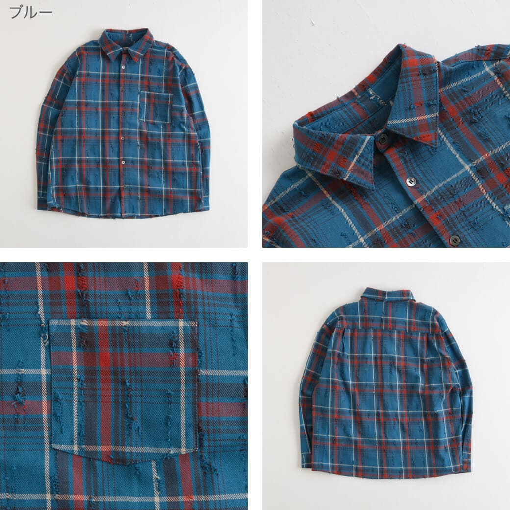 BORNFREE ORIGINALS ボーンフリーオリジナル ダメージ加工チェック