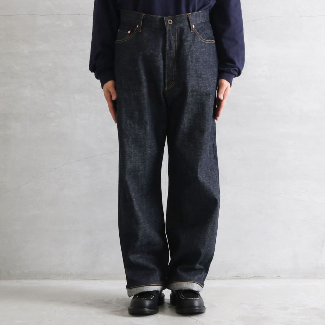 BORNFREE ORIGINALS ボーンフリーオリジナル セルビッチデニムワイド
