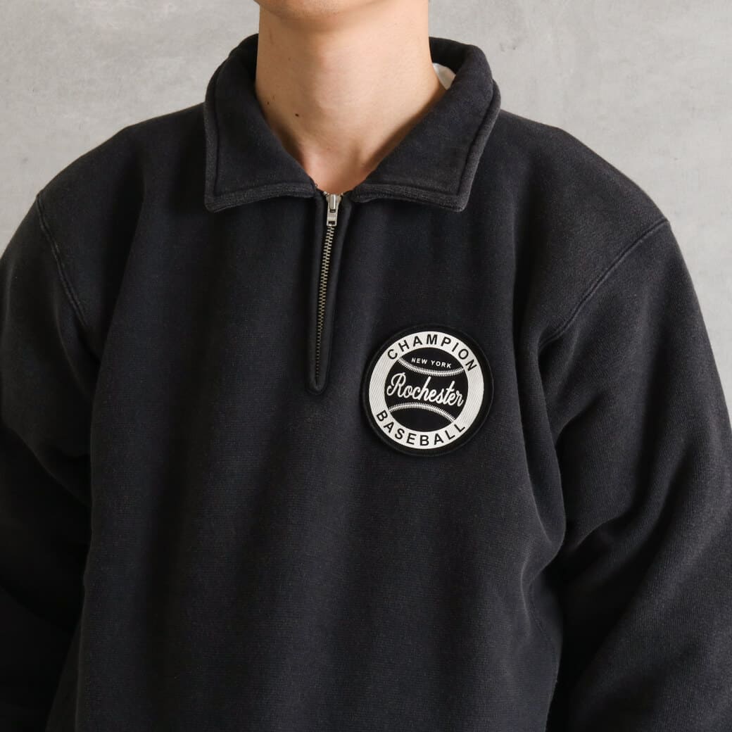 Champion チャンピオン リバースウィーブ ハーフジップスウェット 
