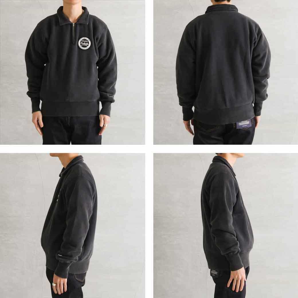 Champion チャンピオン リバースウィーブ ハーフジップスウェット