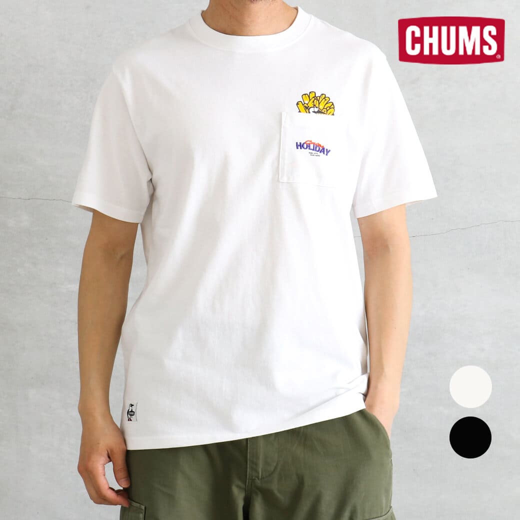 CHUMS チャムス アンチバグファストフードポケットTシャツ｜BORN FREE 