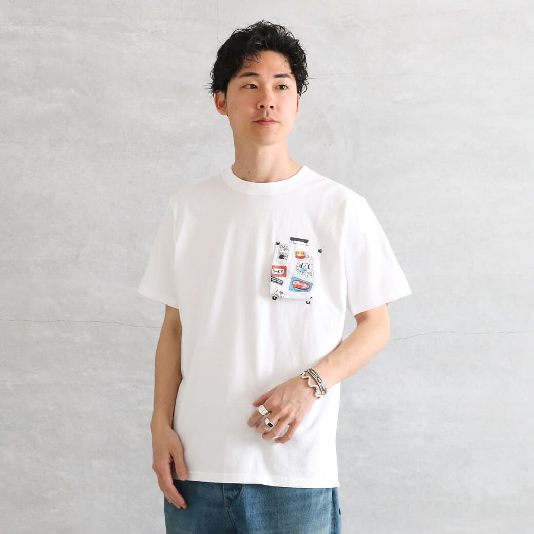 CHUMS チャムス ブービーロストシティトリップポケットTシャツ