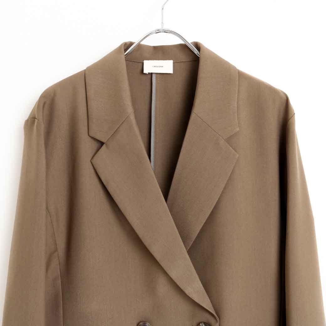 CREDONA クレドナ ツイルテーラードジャケット｜BORN FREE ONLINE SHOP