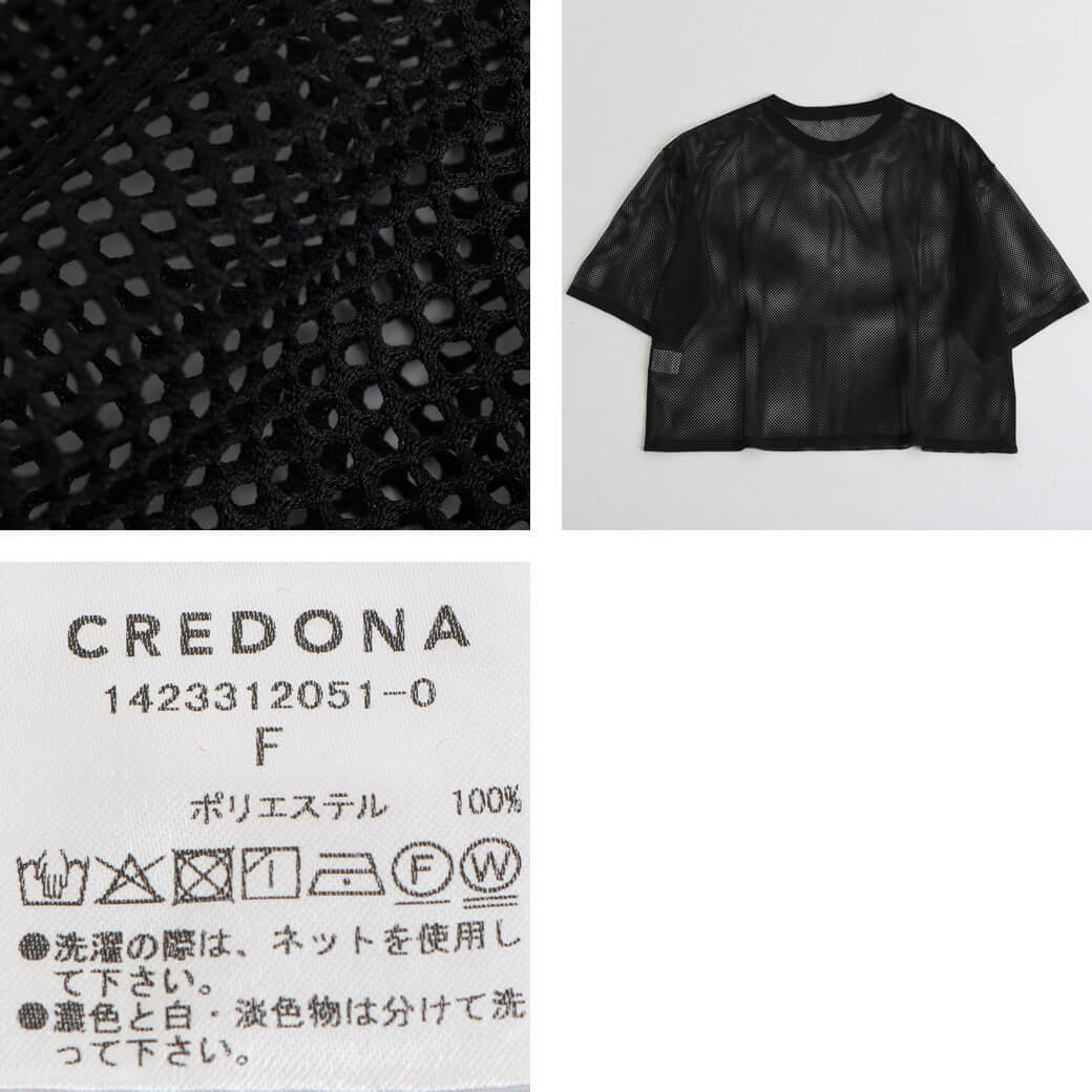 CREDONA クレドナ メッシュレイヤードTee｜BORN FREE ONLINE SHOP
