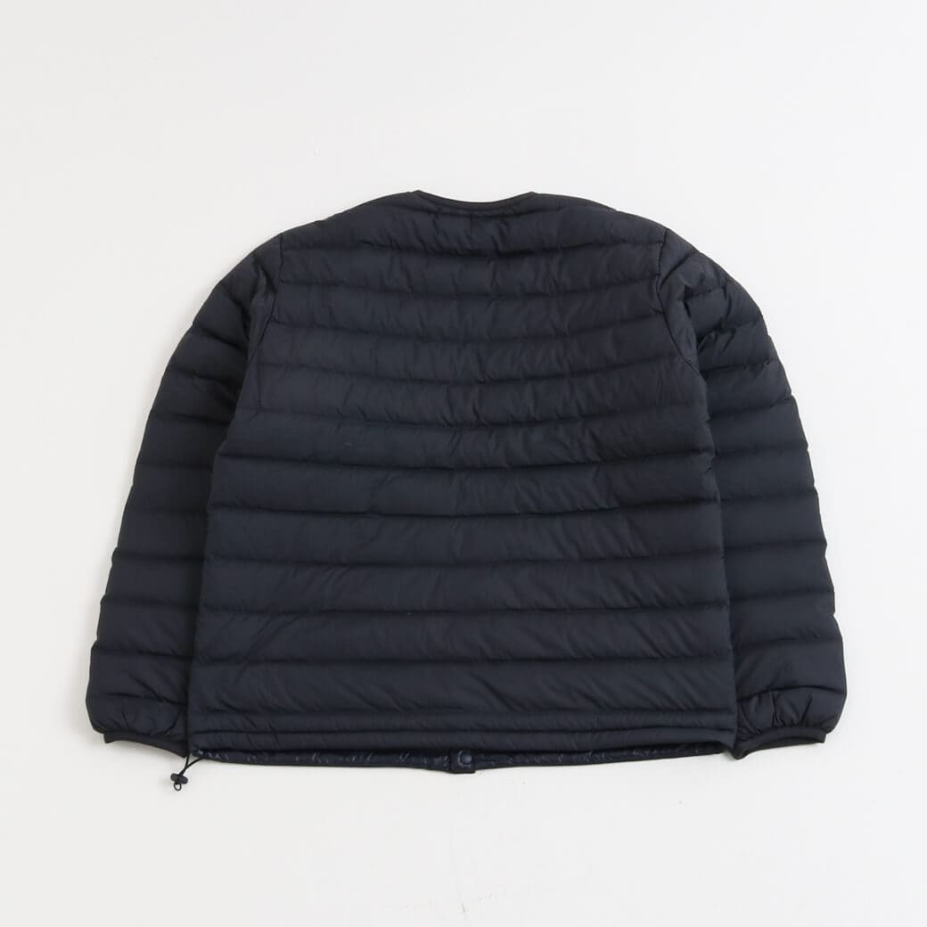 DANTON ナイロンタフタ ノーカラーインナーダウンジャケット Danton（ダントン） ダウン ダウンジャケット ナイロンタフタ ノー