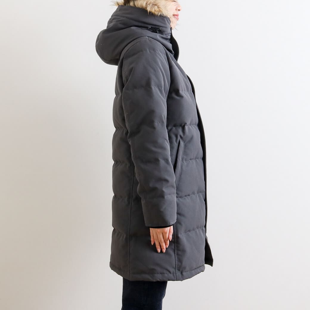 DANTON/FAKE FUR HOODED DOWN JACKET｜Daytona Park(FREAK'S