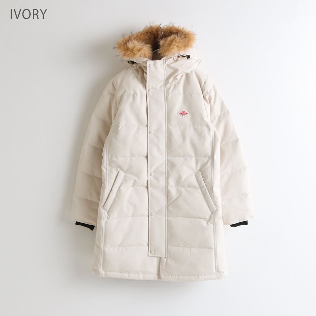 DANTON ダントン フェイク ファー フード ダウン コート｜BORN FREE