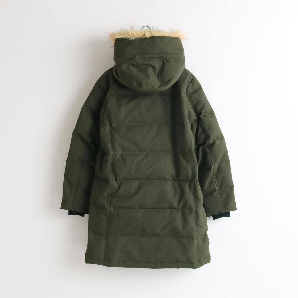 DANTON ダントン フェイク ファー フード ダウン コート｜BORN FREE