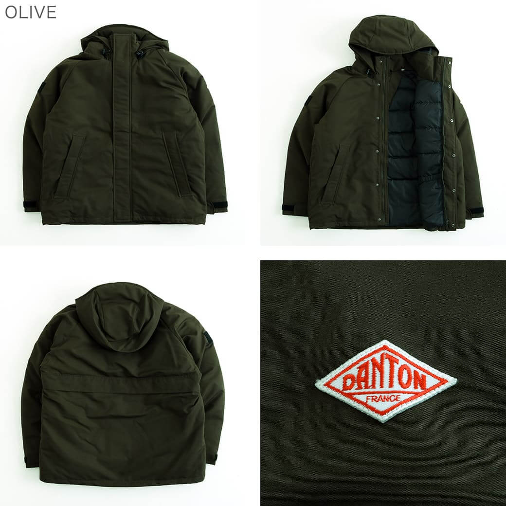 DANTON ダントン アーミー フード ジャケット｜BORN FREE ONLINE SHOP