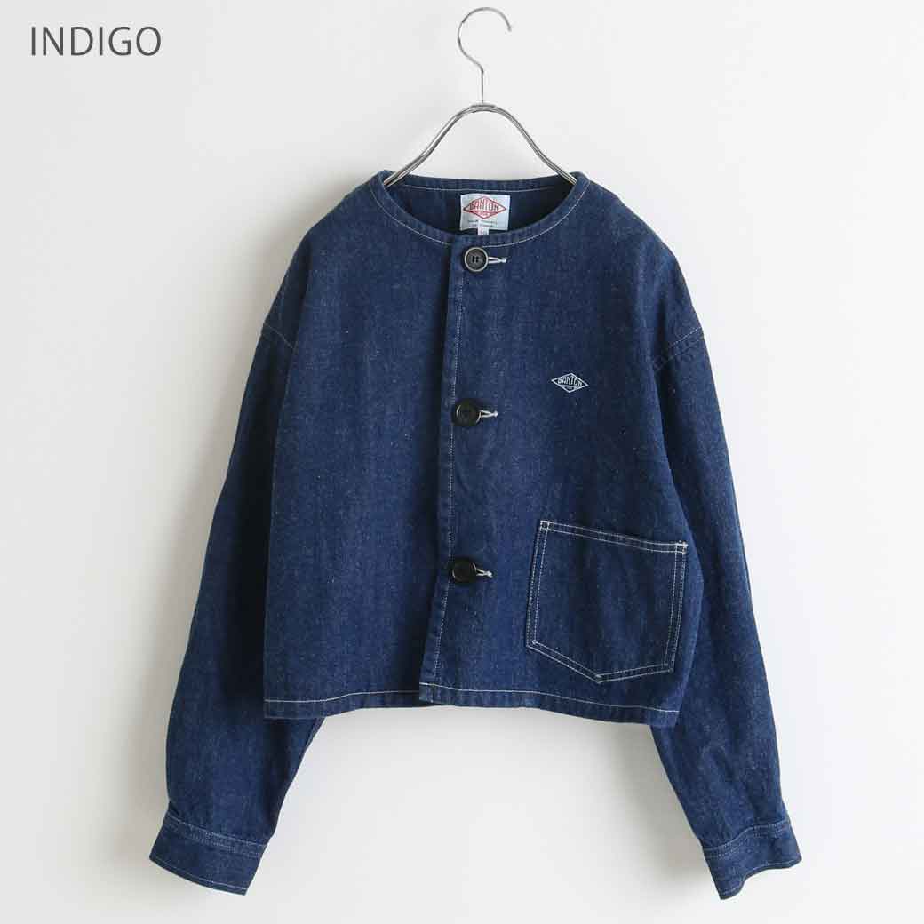 DANTON ダントン 11oz デニム カラーレス ショートジャケット