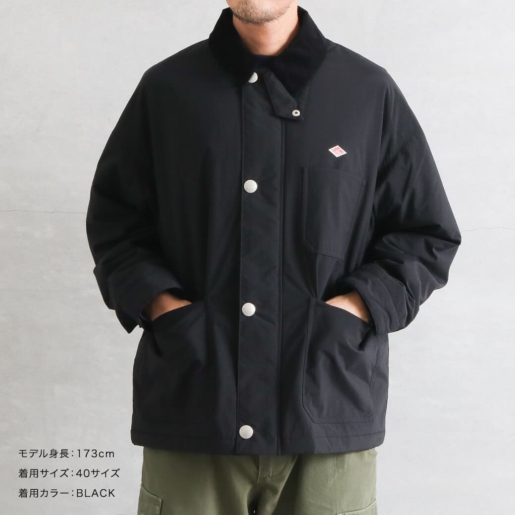 【極美品】ナイロンタフタジャケット DANTONダントン34 DANTON ダントン ナイロン タフタ ワーク ジャケット｜BORN FREE