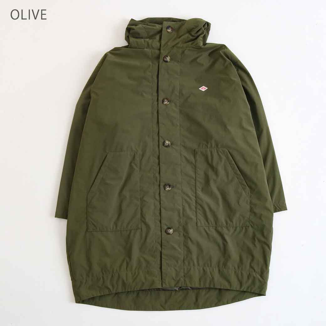 Danton INSULATION HOODED COAT Size 40 OLIVE