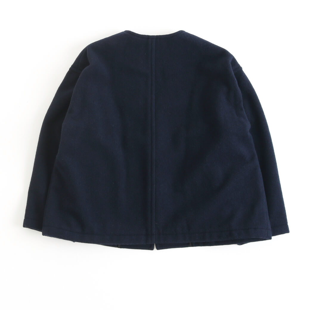 DANTON ダントン SINGLE WOOL PILE V NECK JACKET｜BORN FREE