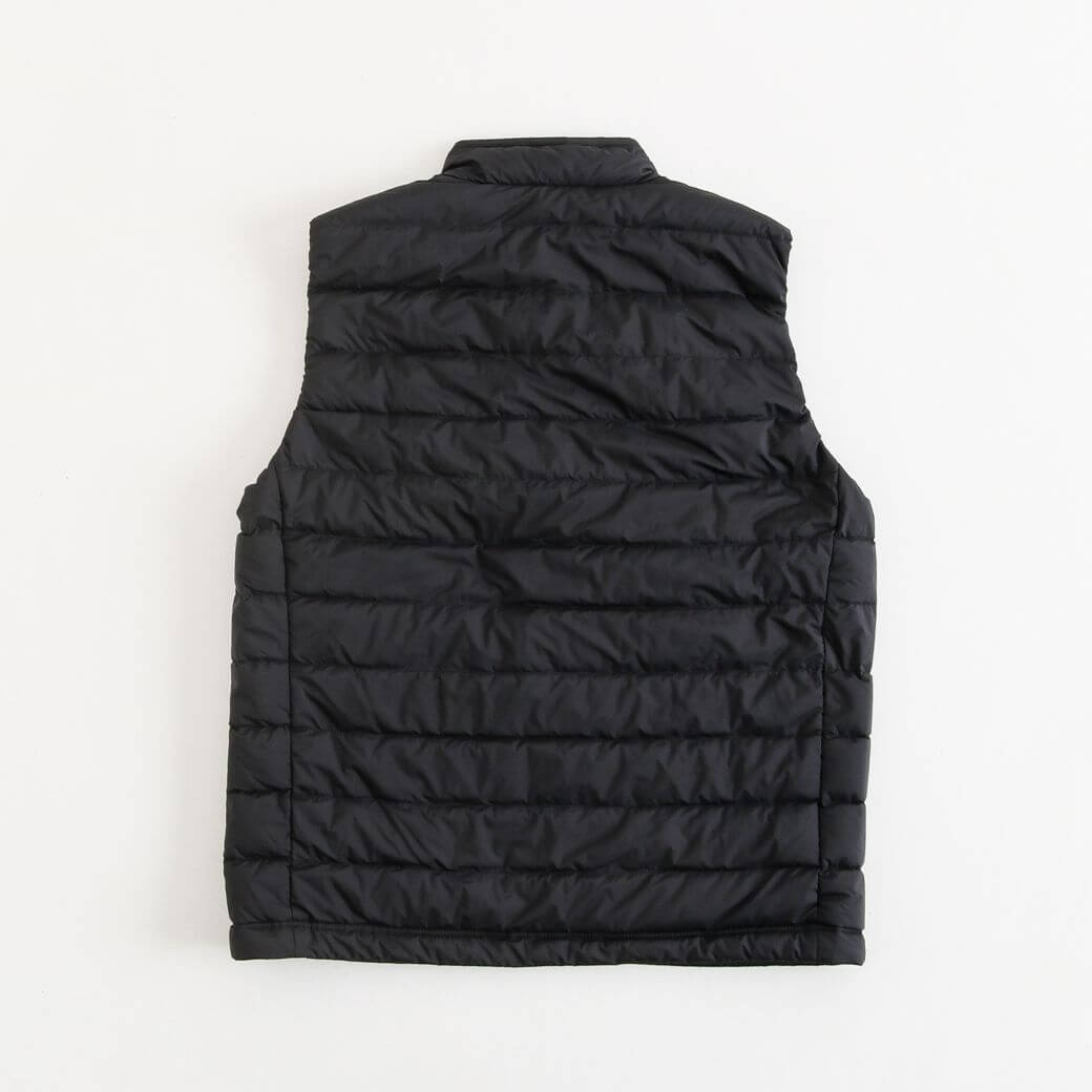 DANTON ダントン NYLON TAFFETA MIDDLE DOWN STAND COLLAR VEST｜BORN
